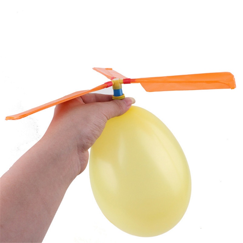 Ballon Helikopter Luftballon Kindergeburtstag Hubschrauber Geschenk 10 stk 